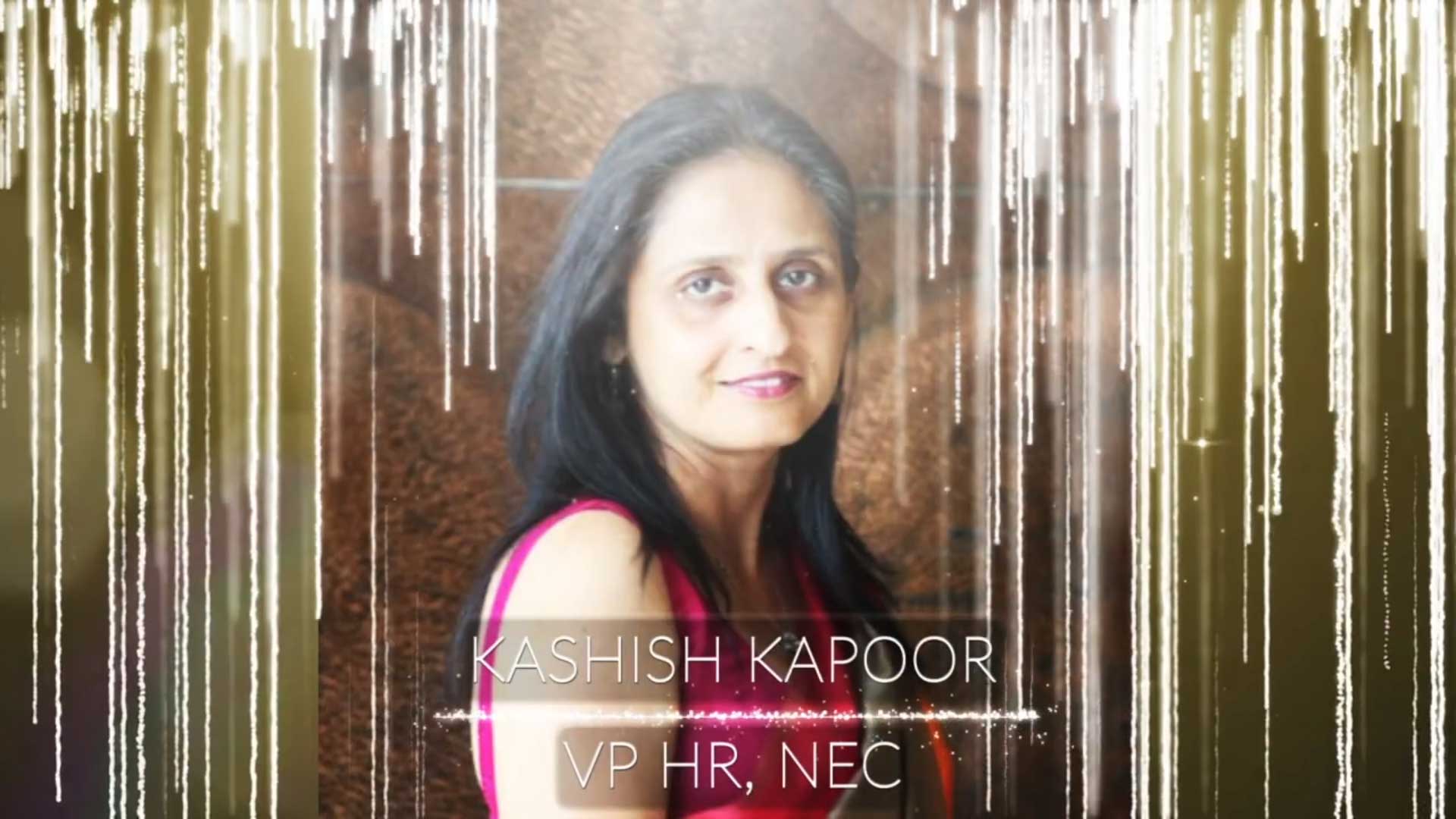 Extolling Ms. Kashish Kapoor for Evangelizing Engagement